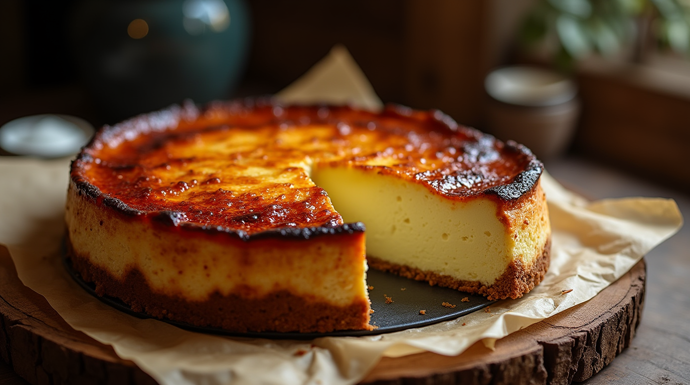 The Burnt Cheesecake