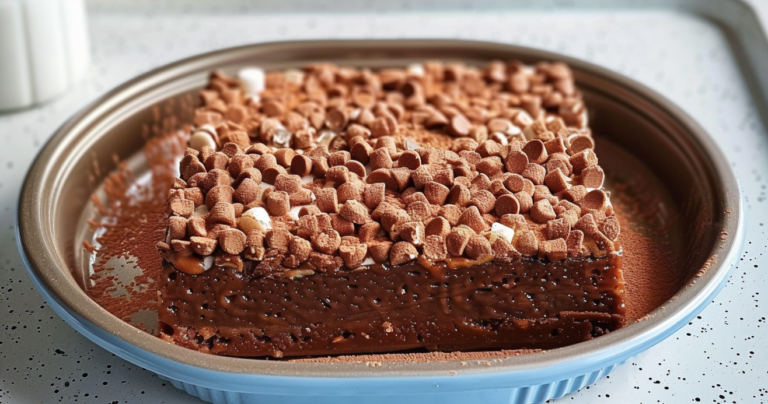 Fudgy Chocolate Dump Cake RECIPE