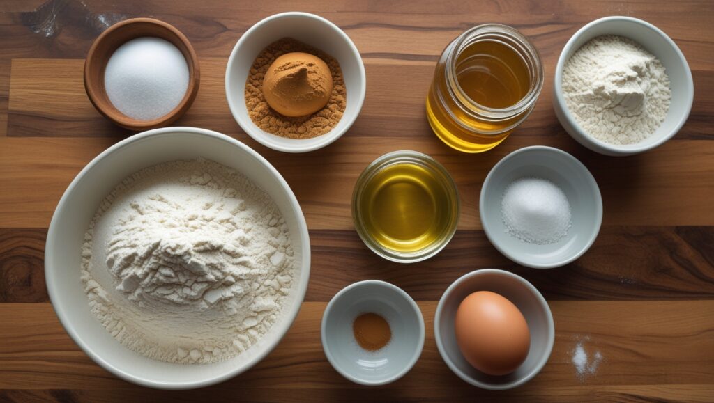 Ingredients for Cinnamon Bagels