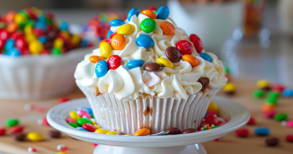 M&Ms Cool Whip & Pudding Frosting