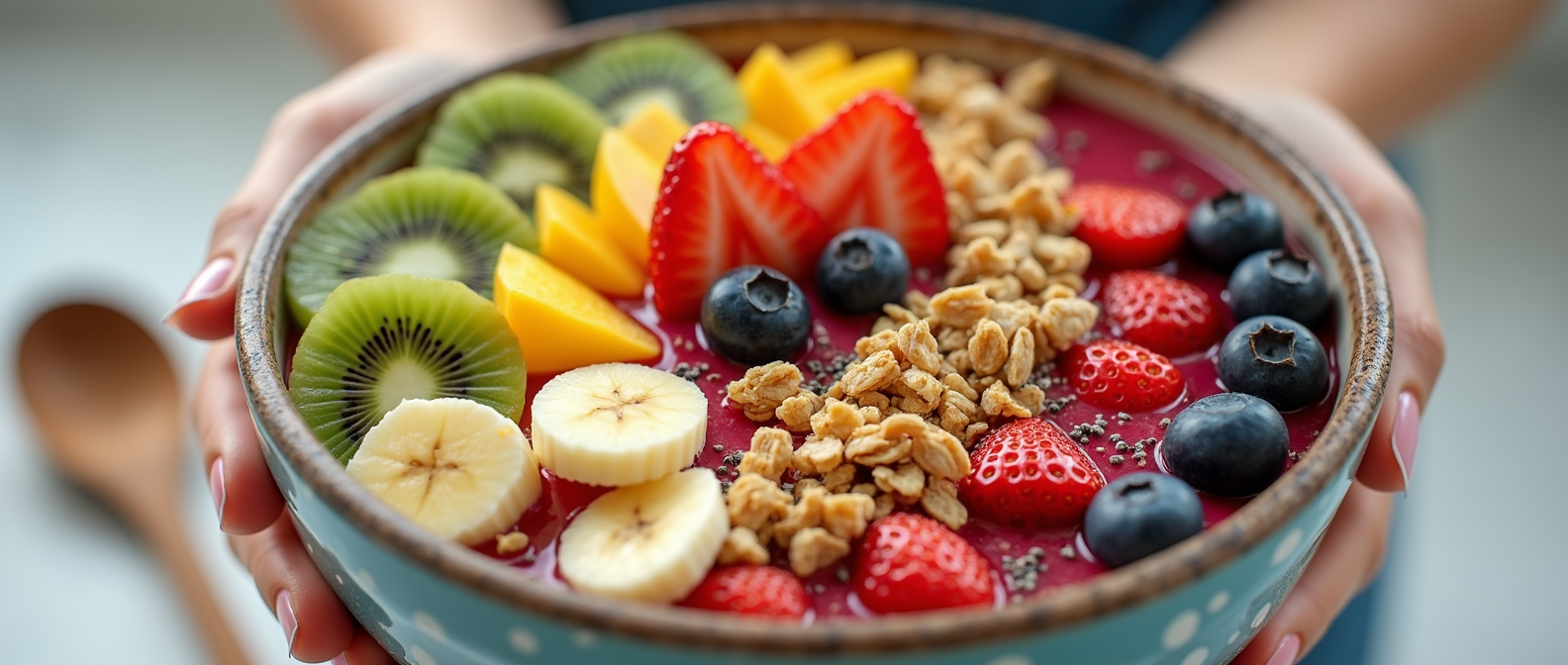 Rainbow Smoothie Bowl recipe